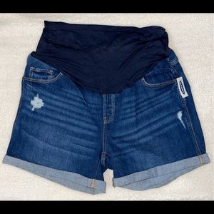 Maternity Jean Shorts